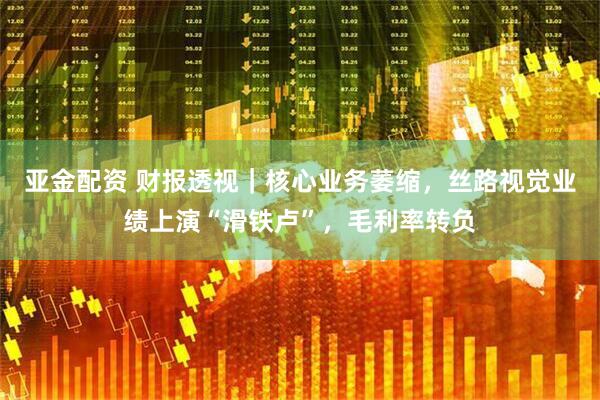 亚金配资 财报透视｜核心业务萎缩，丝路视觉业绩上演“滑铁卢”，毛利率转负